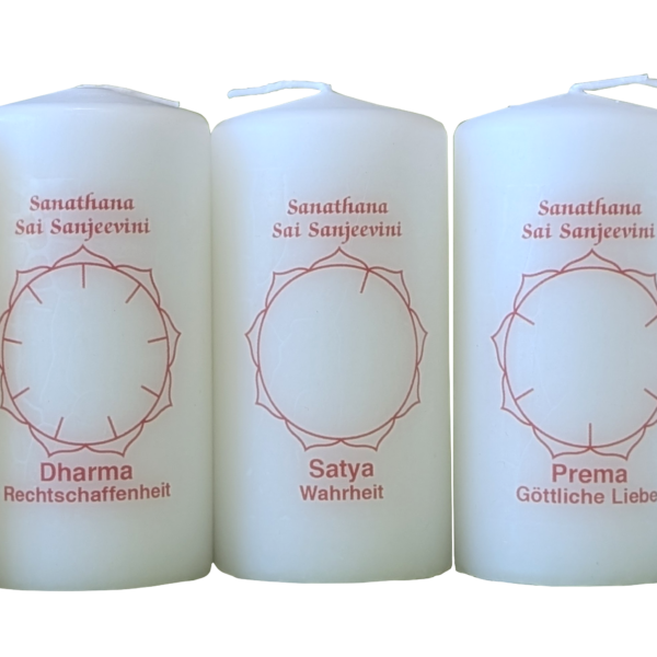 Werte-Kerzen-Set